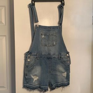 Judy Blue Overall Shorts